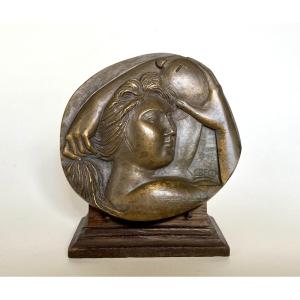 Emilio Greco (catania, 1913 -rome, 1995). Medal. Bronze. 1972.