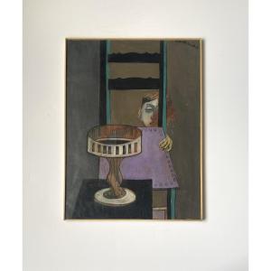 Robert Detheux (brussels, 1932-2010). “the Praxinoscope”. 1956.