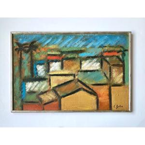 Christiane Gelin (20th Century). "view From The South". 1962.