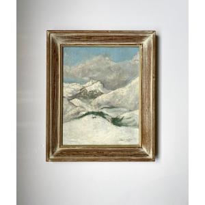 Clairette Petrucci -wolfers (brussels,1899- 1994). "muntains" 1938.