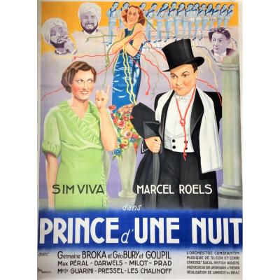 Belgian Cinema Poster. 1936.