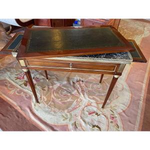 Louis XVI Style Serving Table Forming A Desk And Games Table