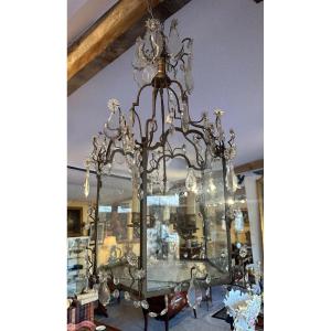 Directoire Period Lantern With 3 Lights 