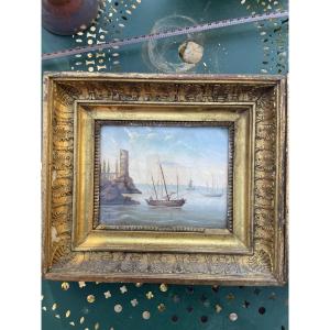 Pair Of Italian Gouaches From The 19th Century