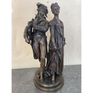 Bronze By Henri Dumaige Foundry Collin Representing The Incredible
