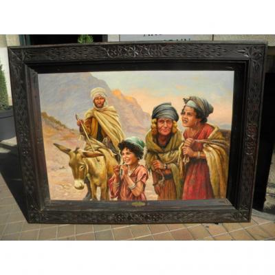 Louis Granata (1901-1964) Portrait Of Family