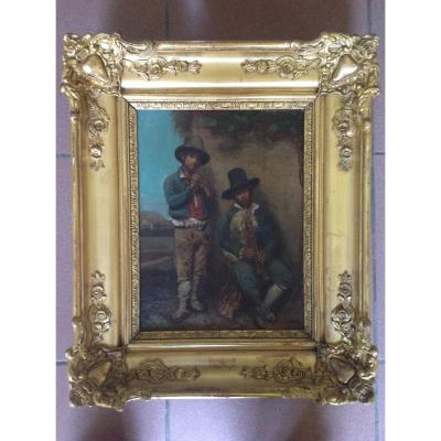 The Smugglers By Dominique Papety Around 1840