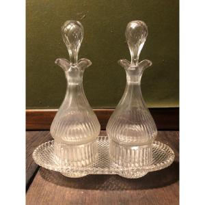 Oil And Vinegar Cristallerie Saint Louis