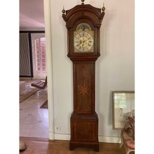 English Comtoise Clock By Samuel Shepley Stockport