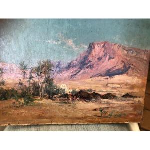 Oil On Canvas Orientalist 19th