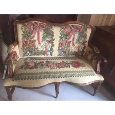 Two Seater Sofa 18 Eme Siecle