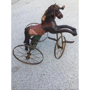 Wooden Horse Tricycle 19 Eme