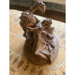 Terracotta Satyr Of Clodion