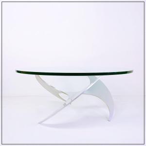 Aluminum “propeller” Coffee Table, Knut Hesterberg For Ronald Schmitt 1960s