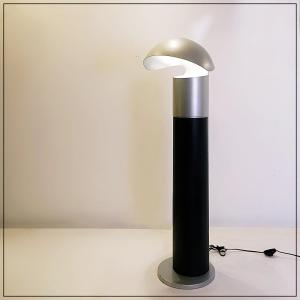 Lacquered Metal Floor Lamp, Franco Buzzi Ceriani Style