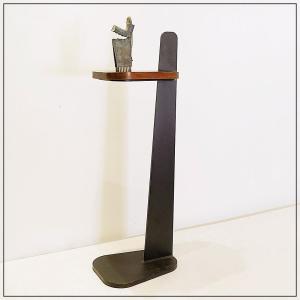 Metal And Wood Pedestal