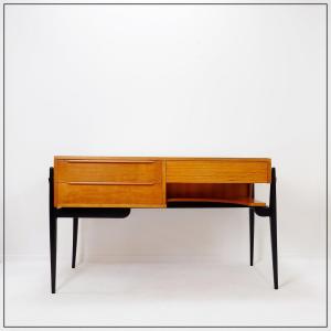 De Coene Desk, Alfred Hendrickx Style, Belgium, 1950