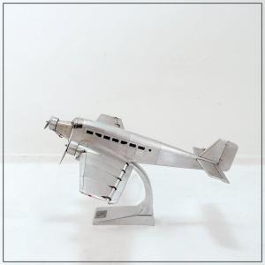 Vintage Airplane Model "junkers Ju 52": Wingspan: 100 Cm