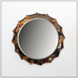 Crystal Art Style Wall Mirror, 1960s