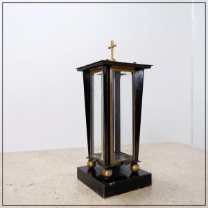 Wooden Funeral Lantern - 1960s