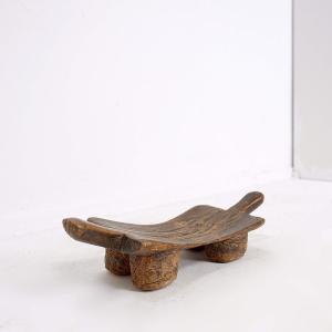 African Senufo Carved Wooden Bench