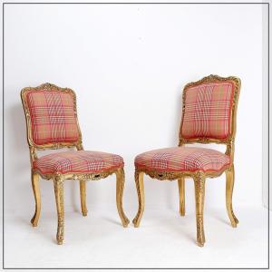 Pair Of Louis XV Style Chairs