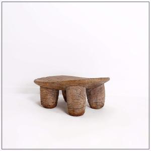 Hand-carved African "senufo" Stool - Ivory Coast