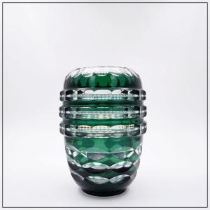 20th Century Art Deco Crystal Vase - Val Saint Lambert