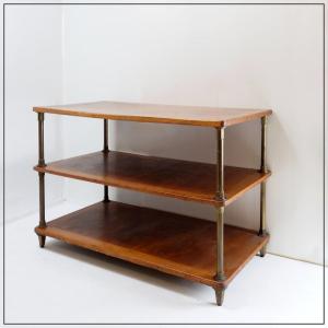 Three-tiered French Display Table From A Shop - 1900s