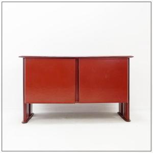 Leather Sideboard By The Brazilian Brand De Couro - 1980s
