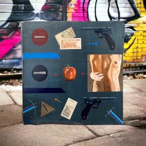 Painting By Bernard Morteyrol, 2001