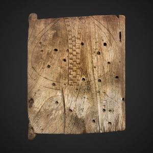 Granary Door Toraja, Celebes Islands