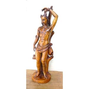 St Sebastian, Carved Boxwood, Mannerism 16th Century