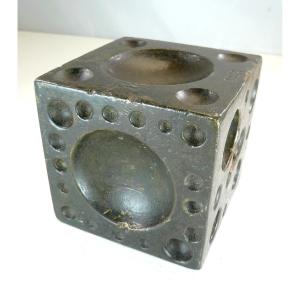 Large Bronze Stamping Die: 3.4kg, 19th Century Cutler's Anvil