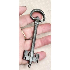 France, Regence Period, 1720 Butterfly Safety Key, Rare