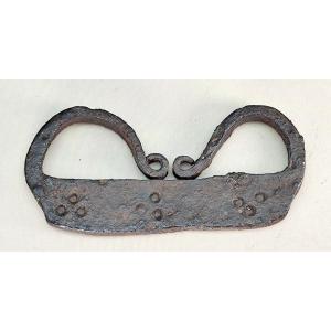 Beautiful Forged Firesteel Decorated With Ocelli, Early Middle Ages