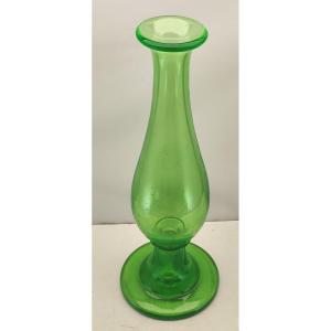Large Ouraline Blown Glassware, 44cm Baluster, 3kg!