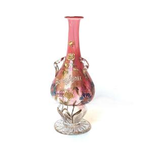 Art Nouveau: Enamelled Talking Glassware From Legras
