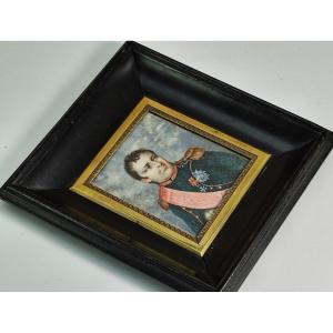 Miniature Of Napoleon  19th Century, Period Return Of  Ashes