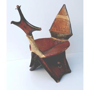 Tuareg Mehari Saddle, Circa 1900, In Fairly Good Condition