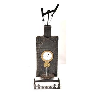 Museum: Chappe Telegraph Automaton Clock, Early 19th Century, Incomplete