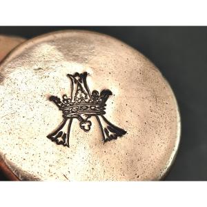 From The Prince's Kitchen, 2 Copper Molds For Darioles, Circa 1850