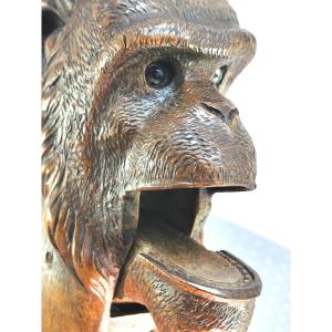 Large Swiss Nutcracker From 1912, Beautiful Chimpanzee