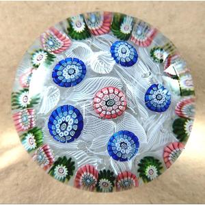 Nice Paperweight With Muslin Bottom, Clichy ? 19th Century, Good Condition