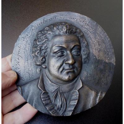 Mirabeau, By His Natural Son, Bronze Plaque Eck Et Durand