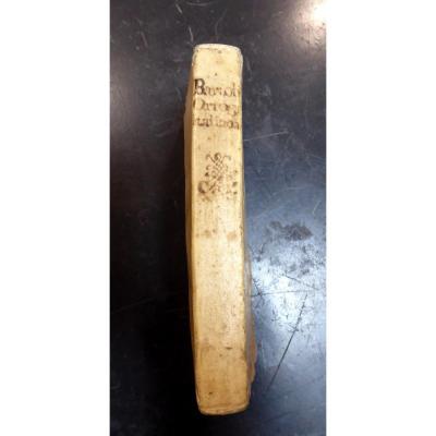 Italian Spelling Treaty Of Delminio, 1675, Hardcover Parchment