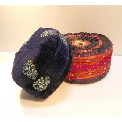 China, Late Nineteenth: 2 Beautiful Hats,