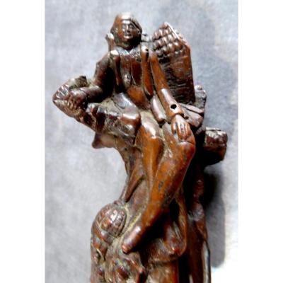 Museum: Ca. 1820, Napoleon On Exile, Monoxyl Cane