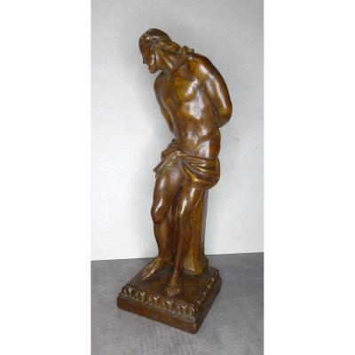 Religious Wooden Sculpture, Roma School , Early 17thc.