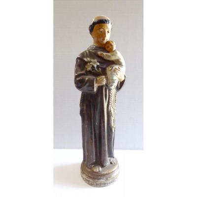 Saint Anthony Distributing Candy To Children, 1900.